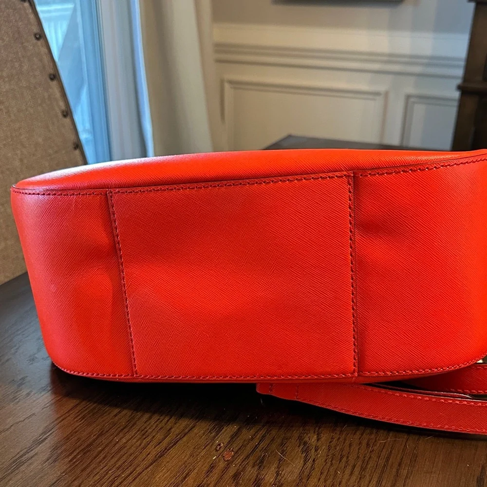 Kate Spade Charlotte Street Sylvie Leather Purse Tote Satchel Maraschino